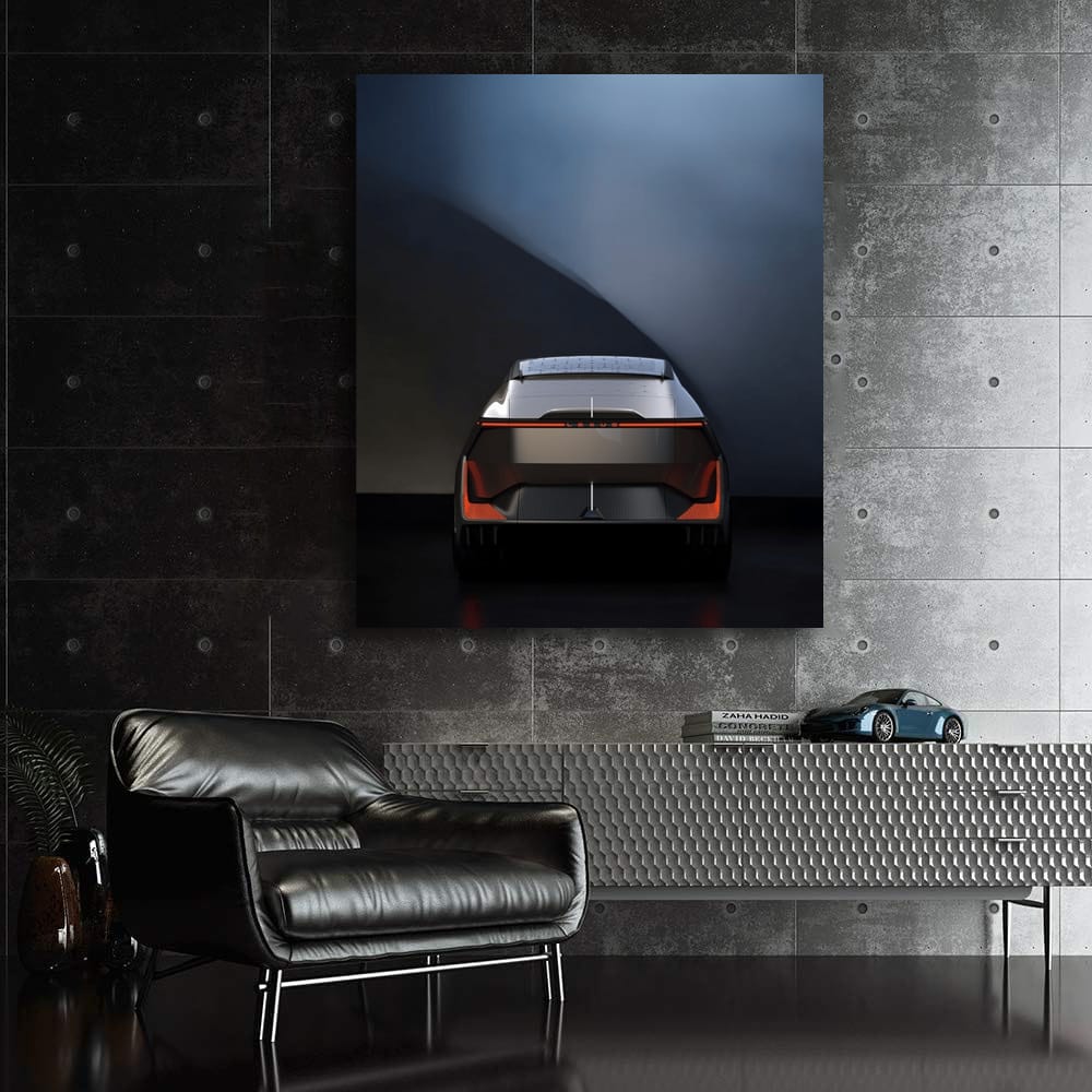 Lexus LF-ZL: Futuristic Elegance in Parking Lot