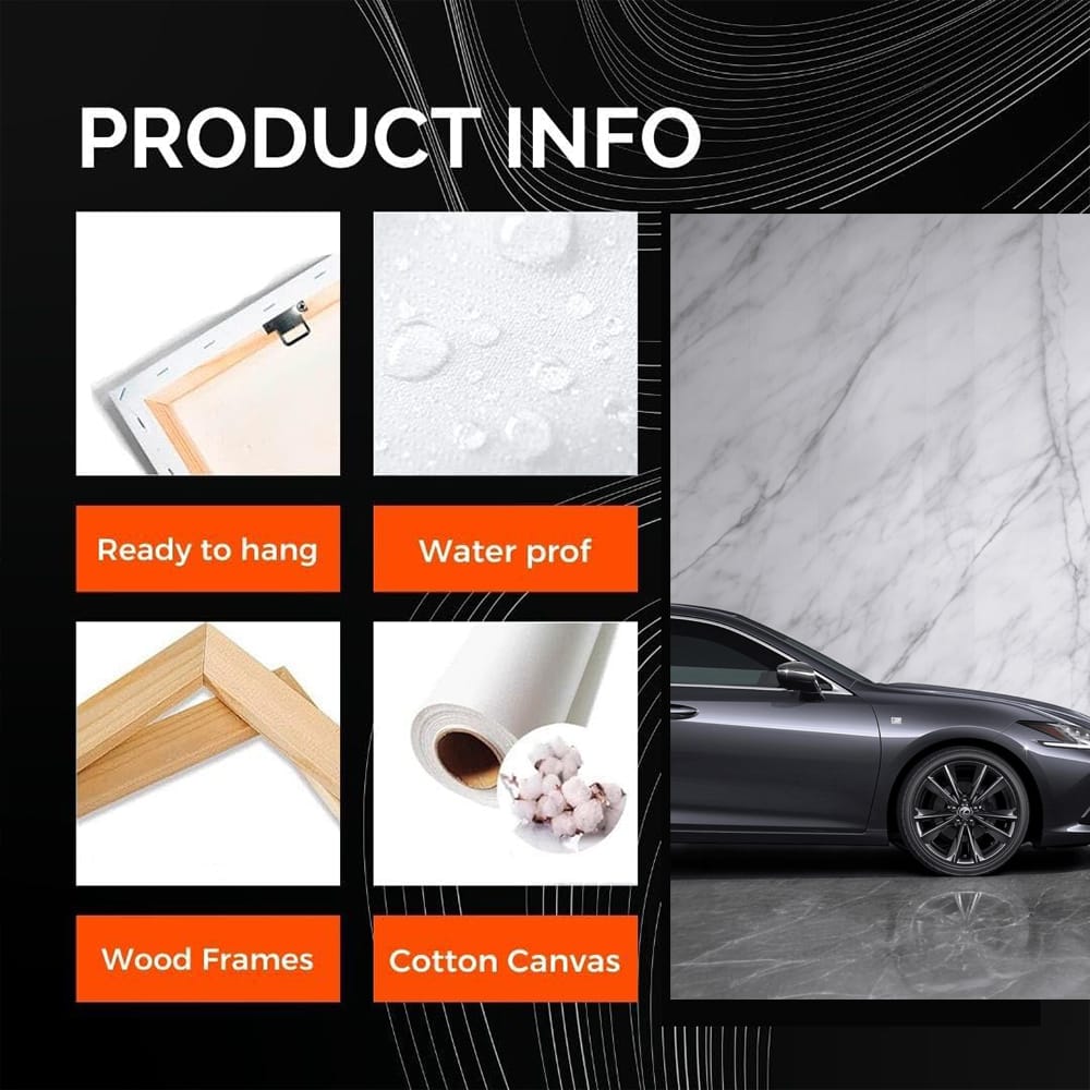 Lexus ES F SPORT White Marble - Elegance in Motion