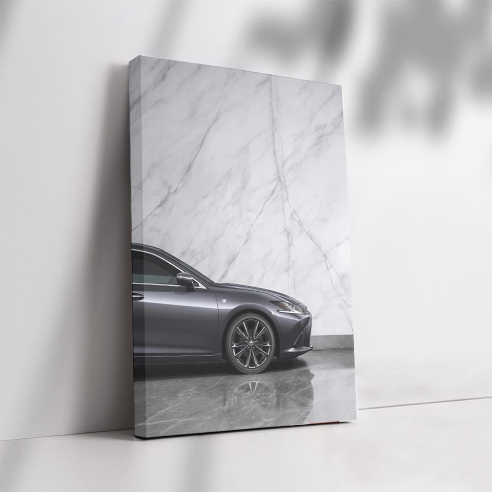 Lexus ES F SPORT White Marble - Elegance in Motion