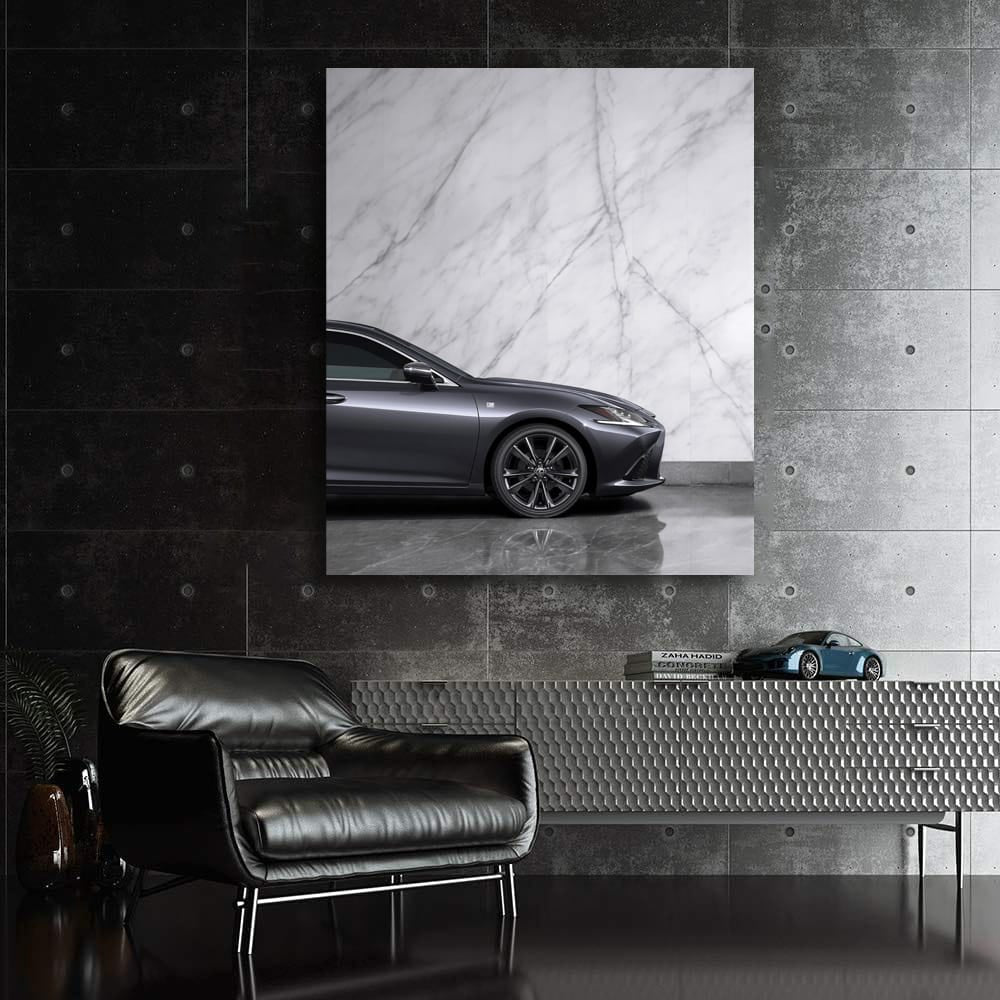 Lexus ES F SPORT White Marble - Elegance in Motion