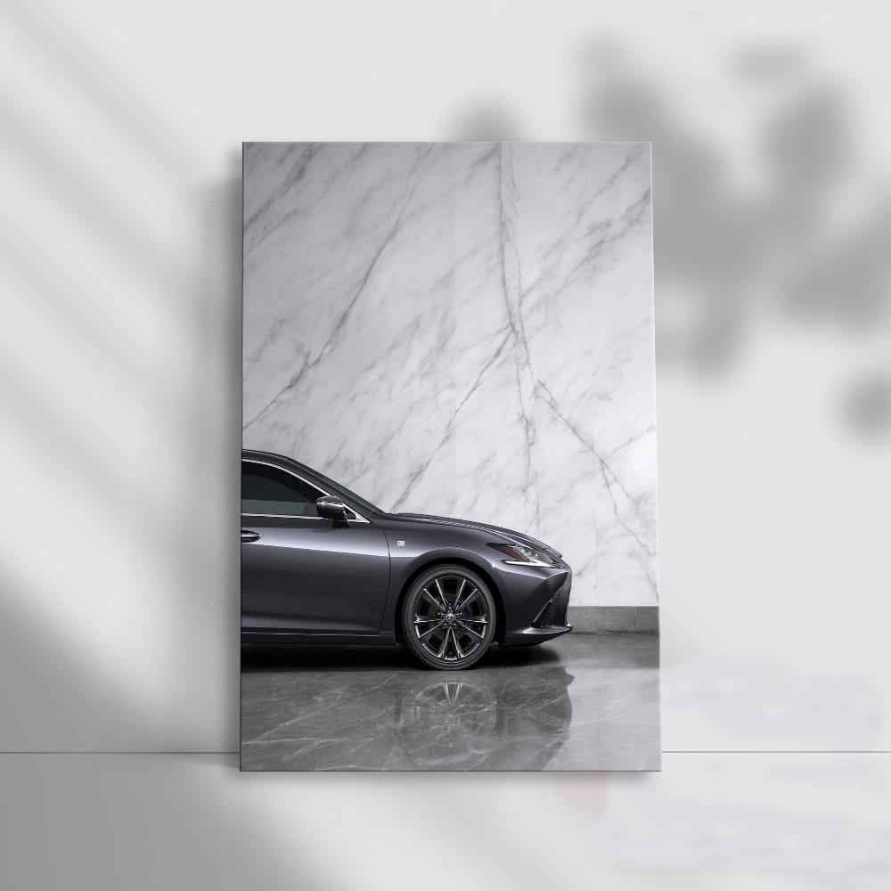 Lexus ES F SPORT White Marble - Elegance in Motion
