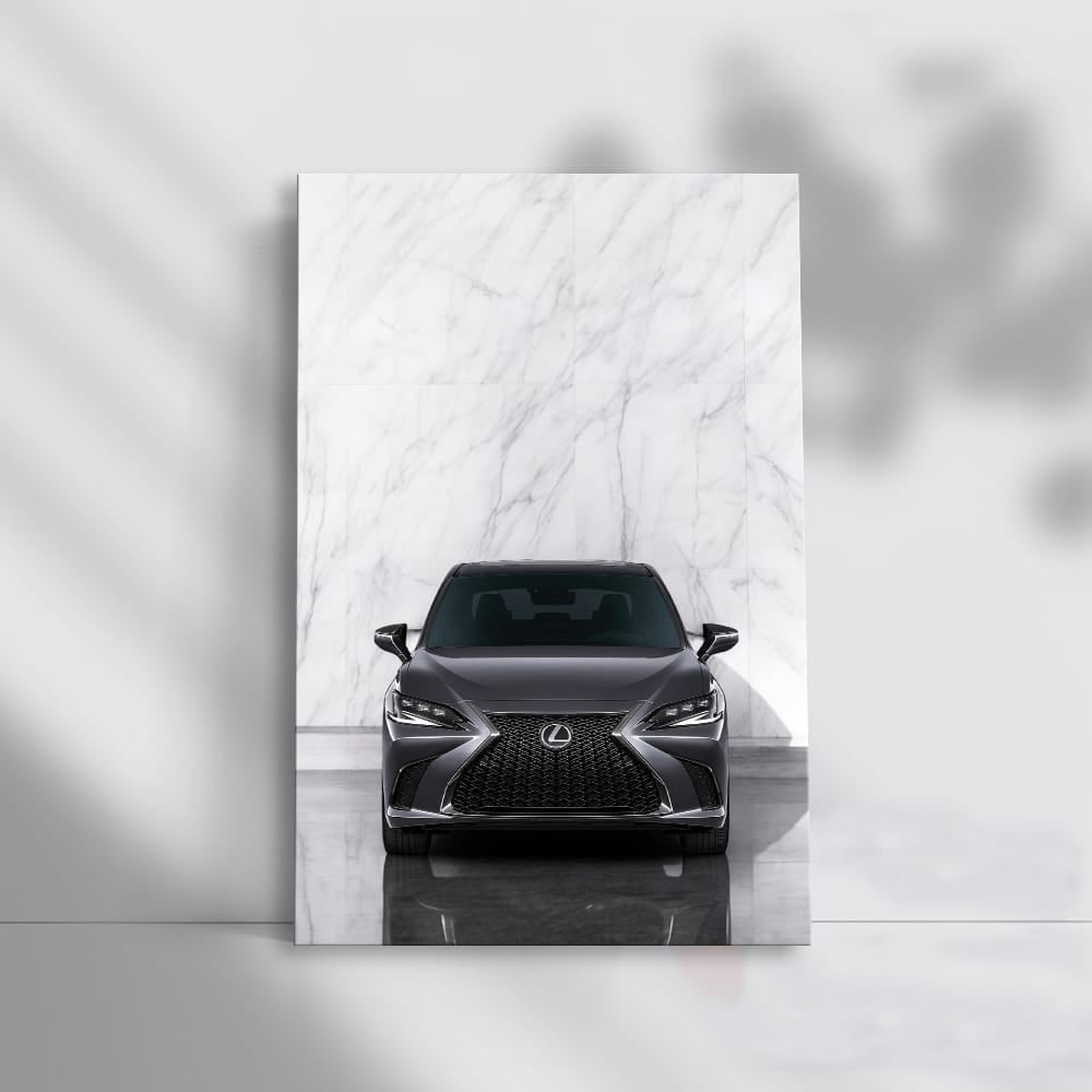 White Lexus ES F SPORT Marble - Elegance Meets Performance