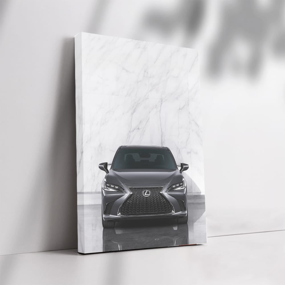 White Lexus ES F SPORT Marble - Elegance Meets Performance