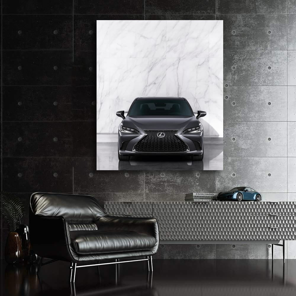 White Lexus ES F SPORT Marble - Elegance Meets Performance