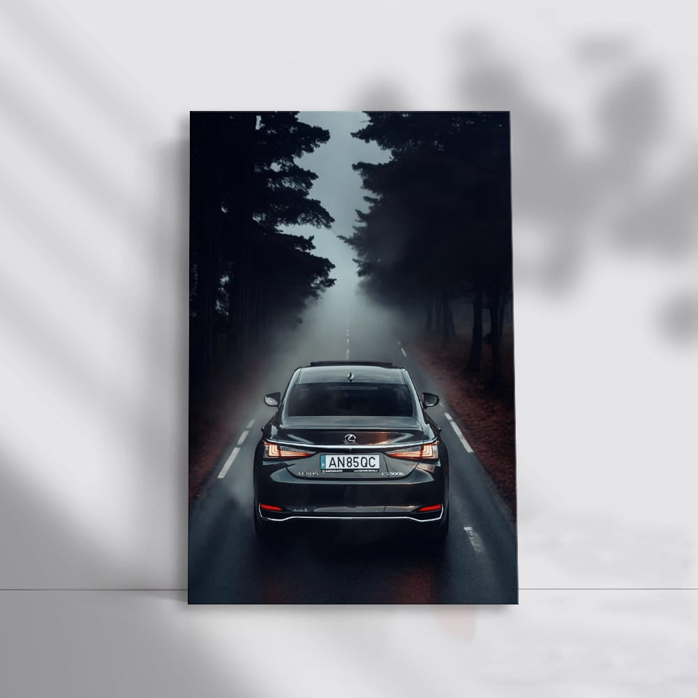 Lexus ES Enveloped in Fog - Elegant and Timeless Ride