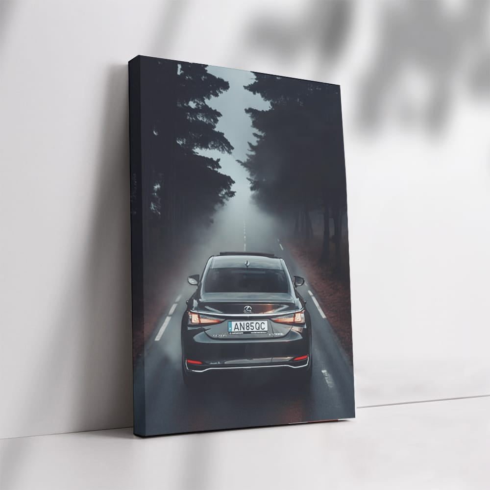 Lexus ES Enveloped in Fog - Elegant and Timeless Ride