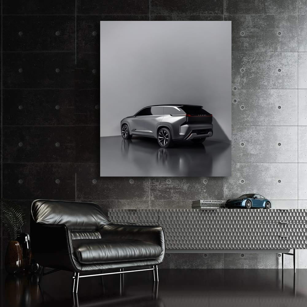 Lexus Electric SUV Parking - Sleek and Innovative Design