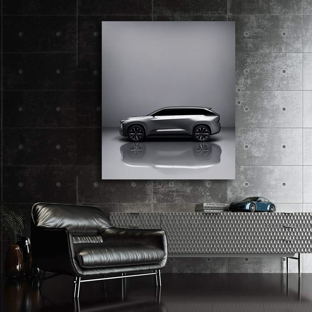 Lexus Electrified SUV: Parked Elegance in Motion