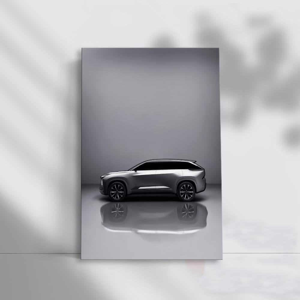 Lexus Electrified SUV: Parked Elegance in Motion
