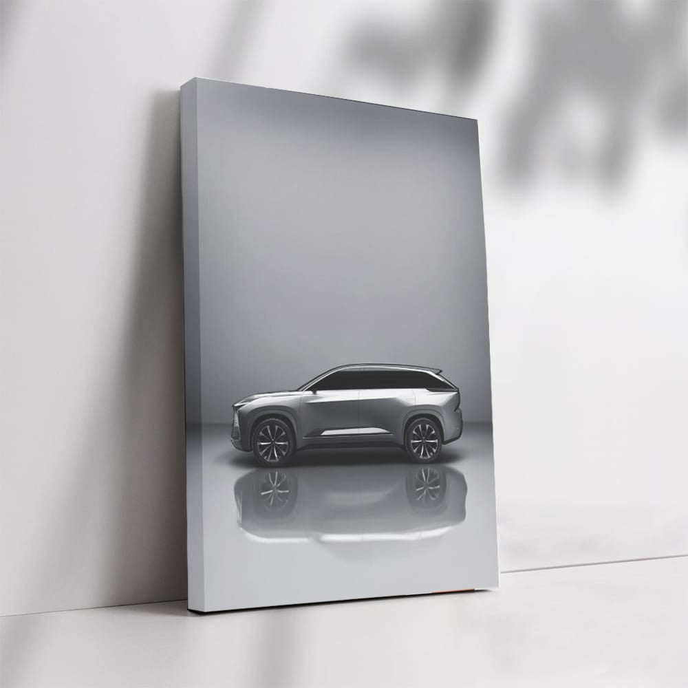 Lexus Electrified SUV: Parked Elegance in Motion