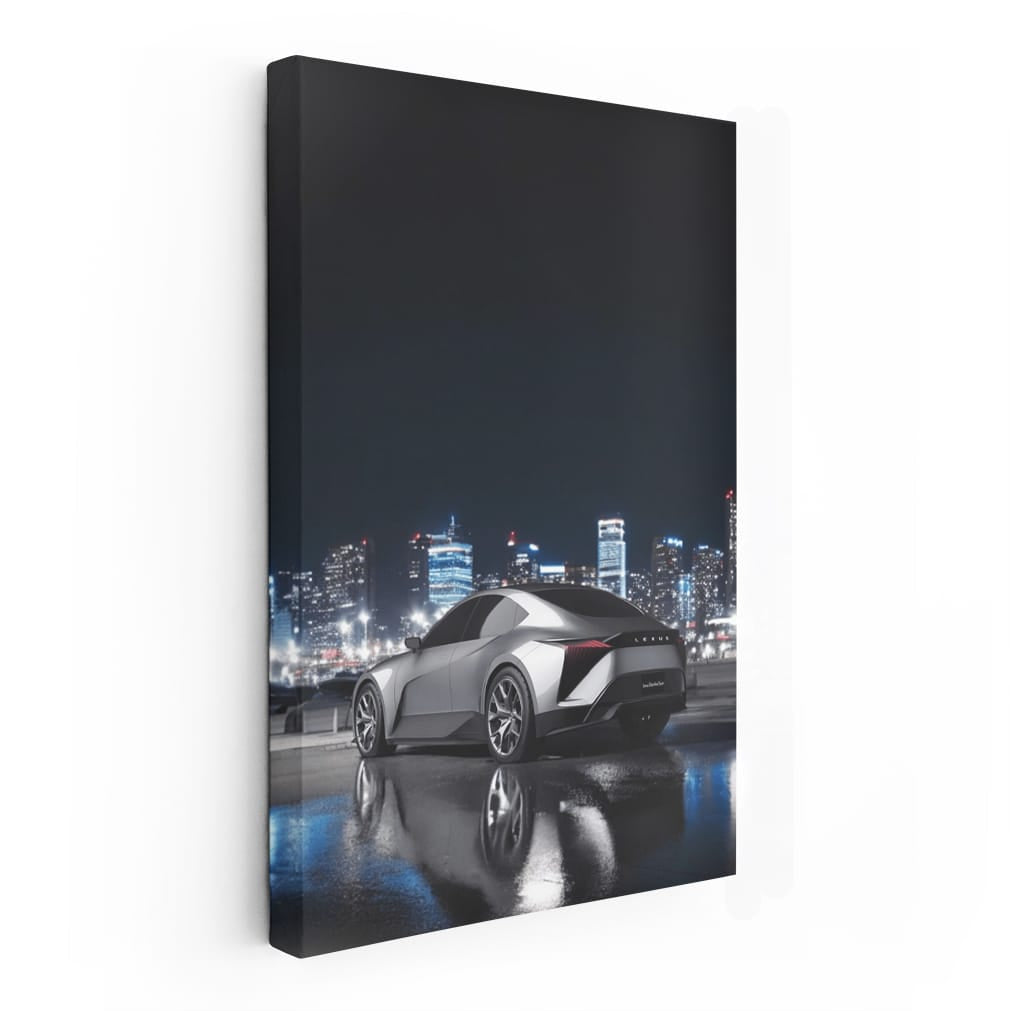 Lexus Electrified Sedan Concept - Night City Elegance