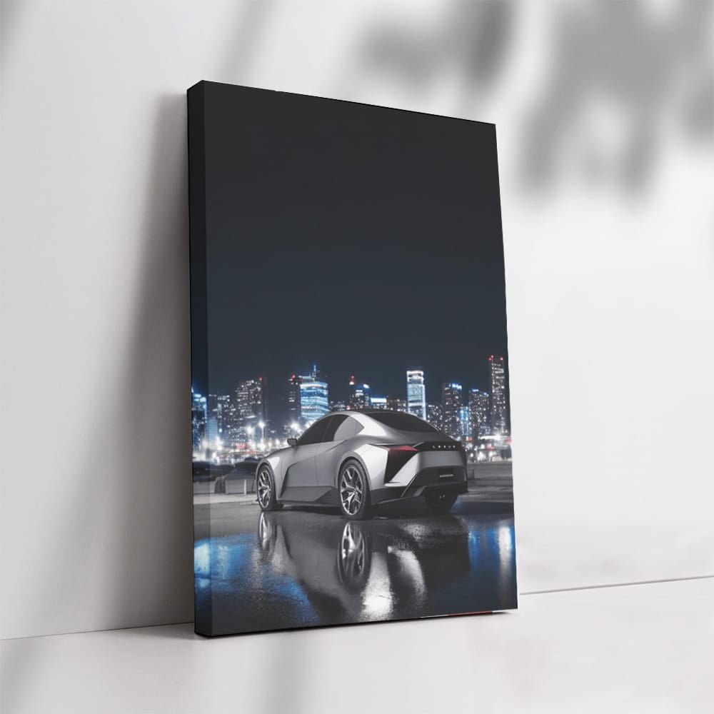 Lexus Electrified Sedan Concept - Night City Elegance