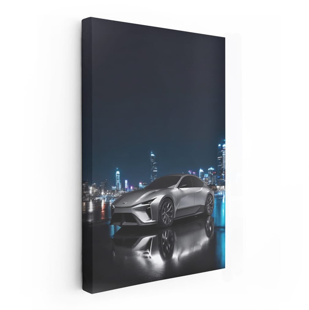 Lexus Electrified Sedan Concept - Night City Elegance