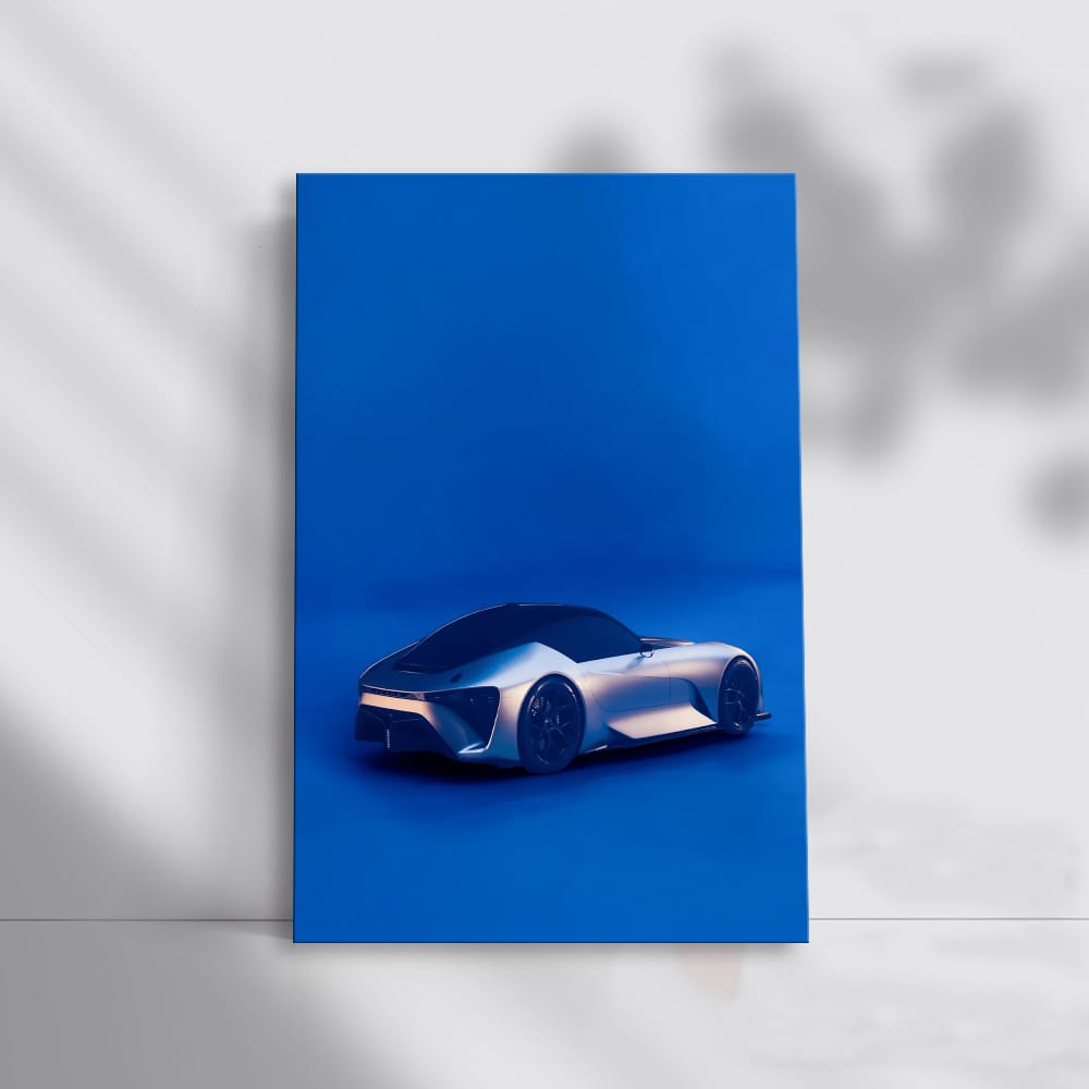 Neon-Lit Lexus Electrified Sport - Futuristic Thrill