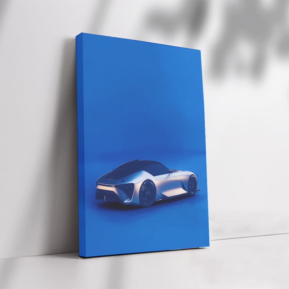 Neon-Lit Lexus Electrified Sport - Futuristic Thrill