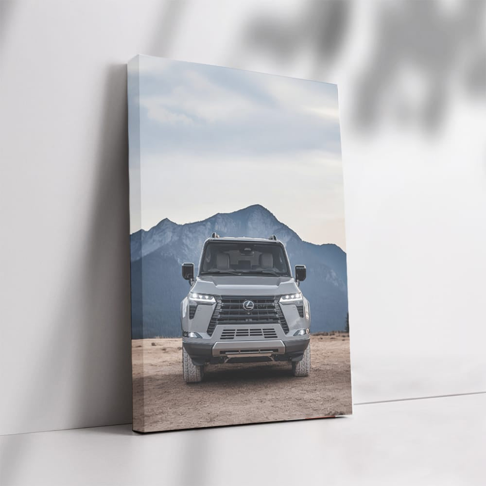 Lexus GX 550 Overtrail SUV 4WD Adventure in Mountains