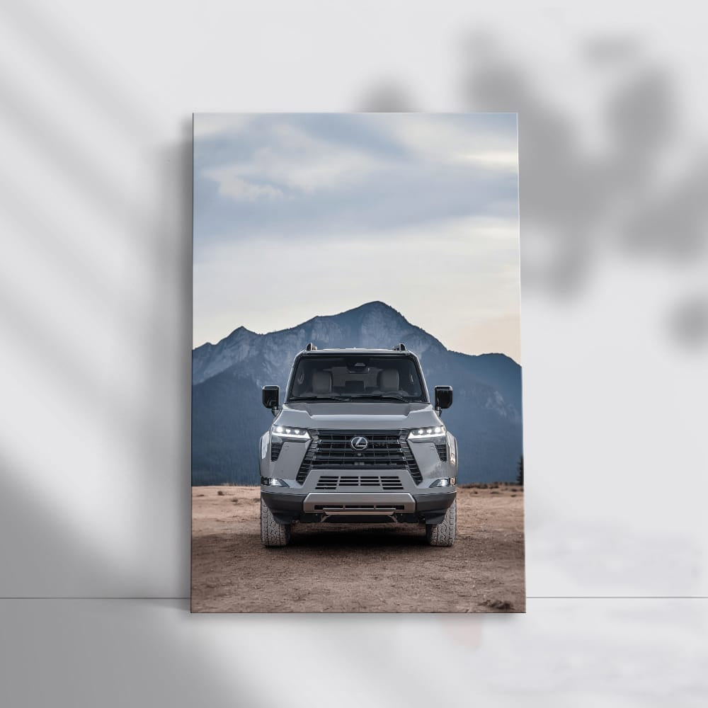 Lexus GX 550 Overtrail SUV 4WD Adventure in Mountains