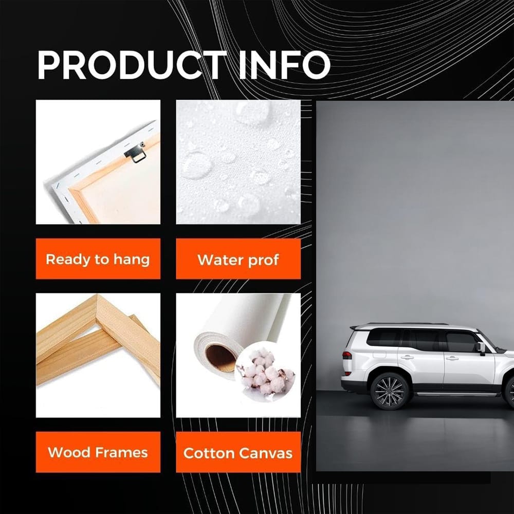 Lexus GX 550 SUV in Parking - Rugged Elegance