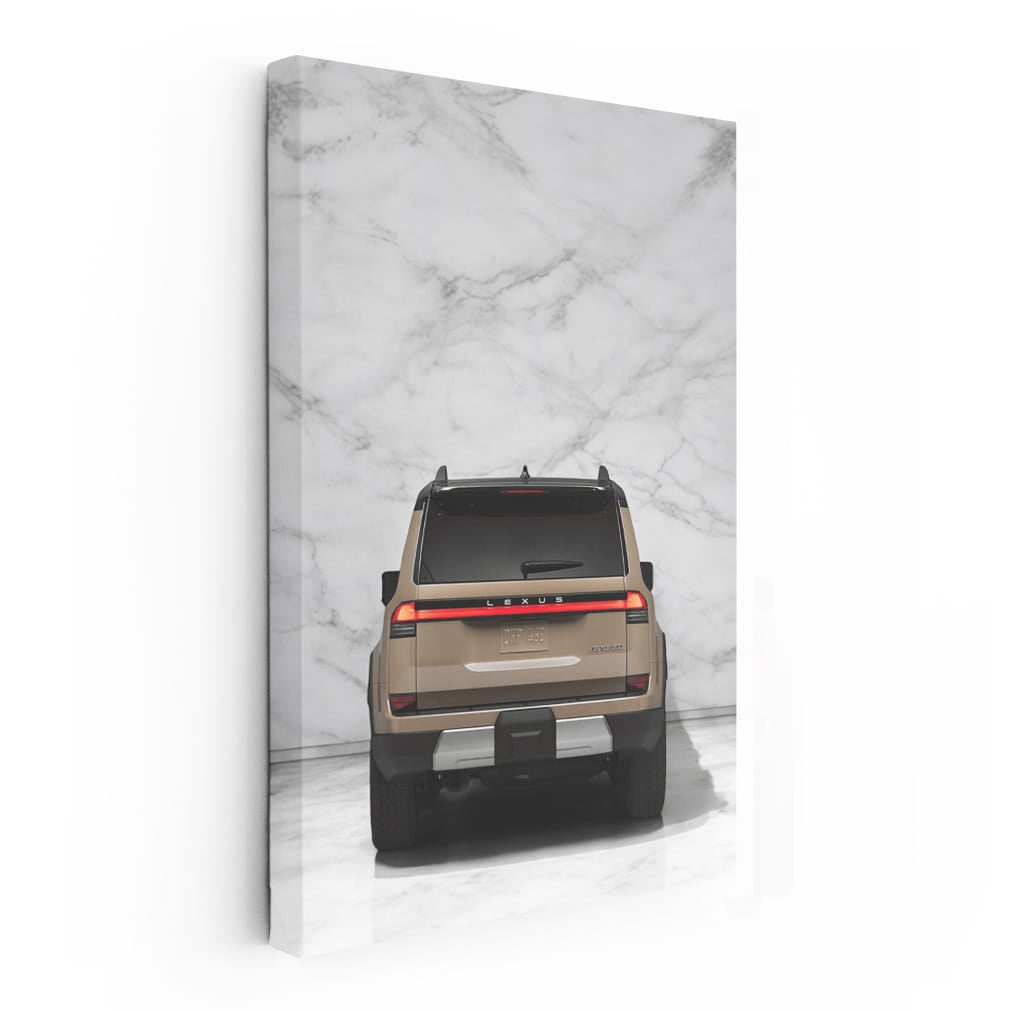 Lexus GX Overtrail SUV White Marble - Rugged Elegance
