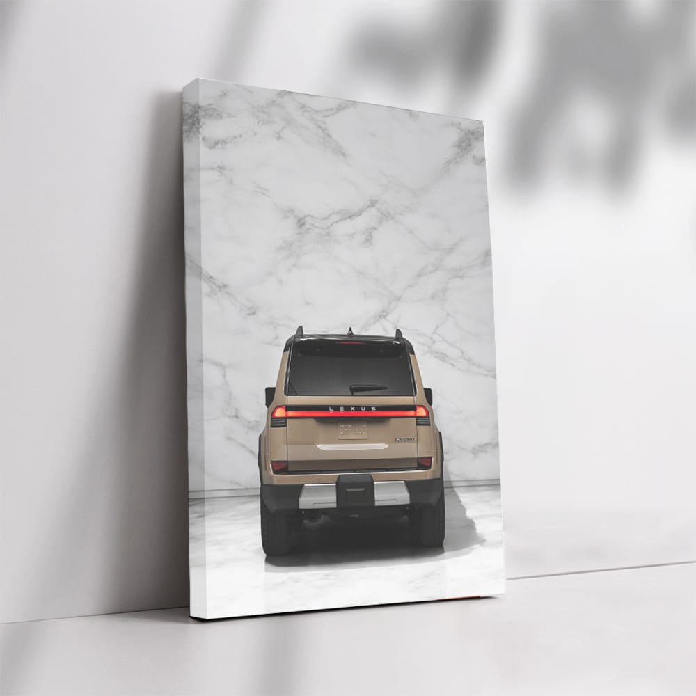 Lexus GX Overtrail SUV White Marble - Rugged Elegance