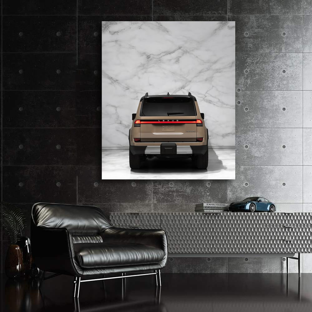 Lexus GX Overtrail SUV White Marble - Rugged Elegance