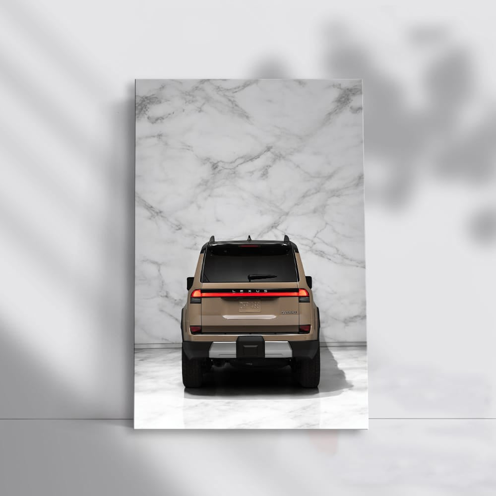 Lexus GX Overtrail SUV White Marble - Rugged Elegance