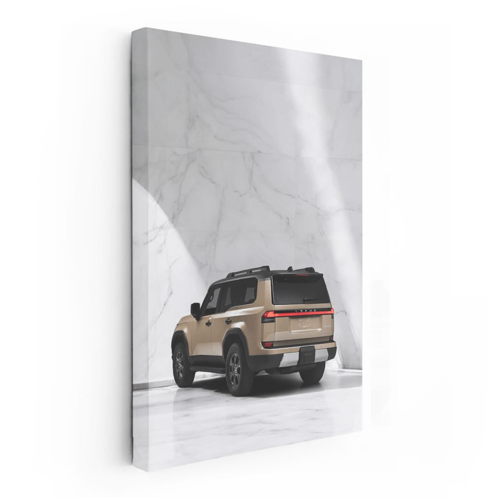 Lexus GX Overtrail SUV in White Marble - Rugged Elegance