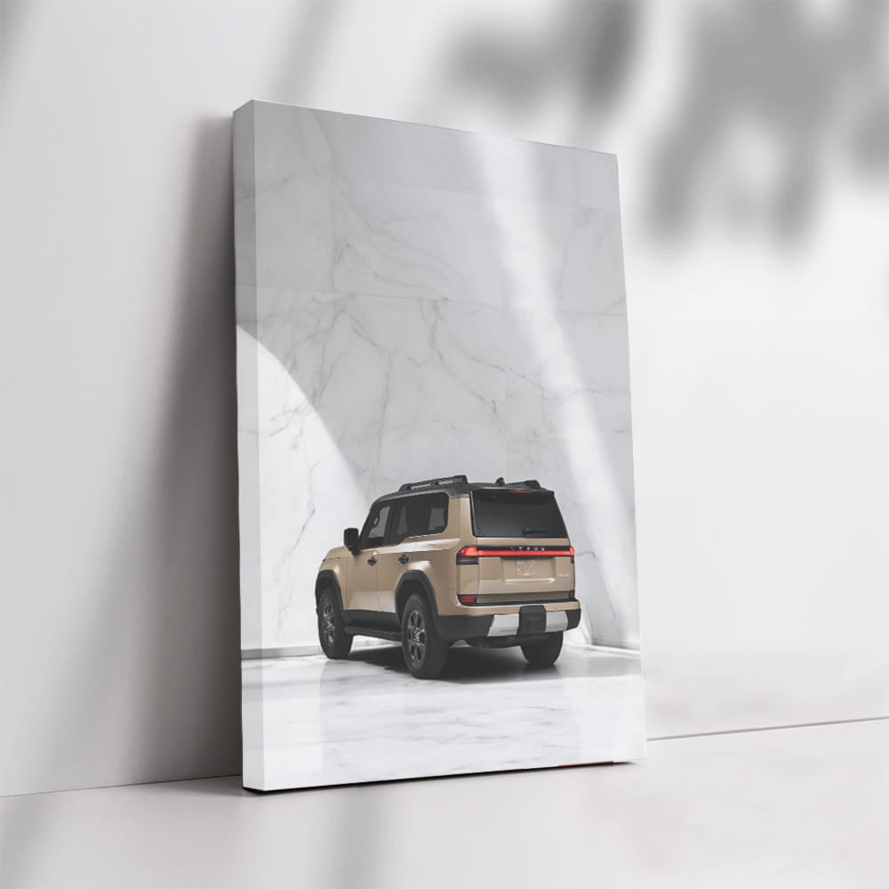 Lexus GX Overtrail SUV in White Marble - Rugged Elegance