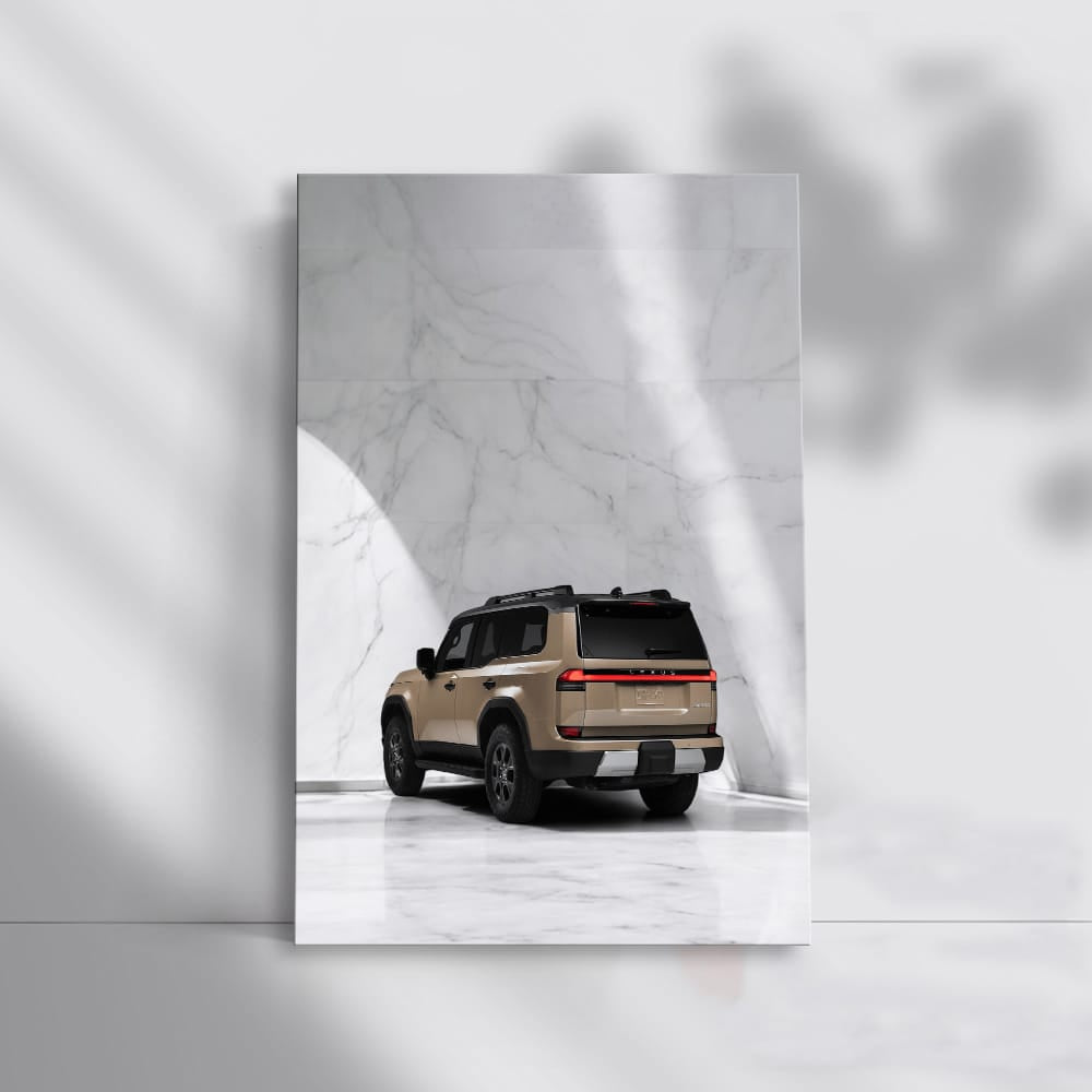 Lexus GX Overtrail SUV in White Marble - Rugged Elegance