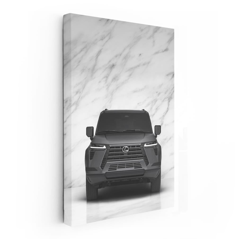 Lexus GX White Marble Luxury SUV - Rugged Elegance