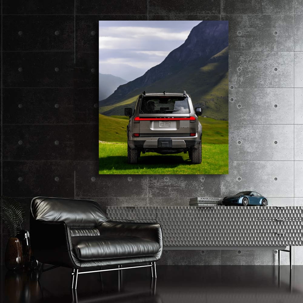 Lexus GX in Majestic Mountain Landscape - Rugged Luxury SUV