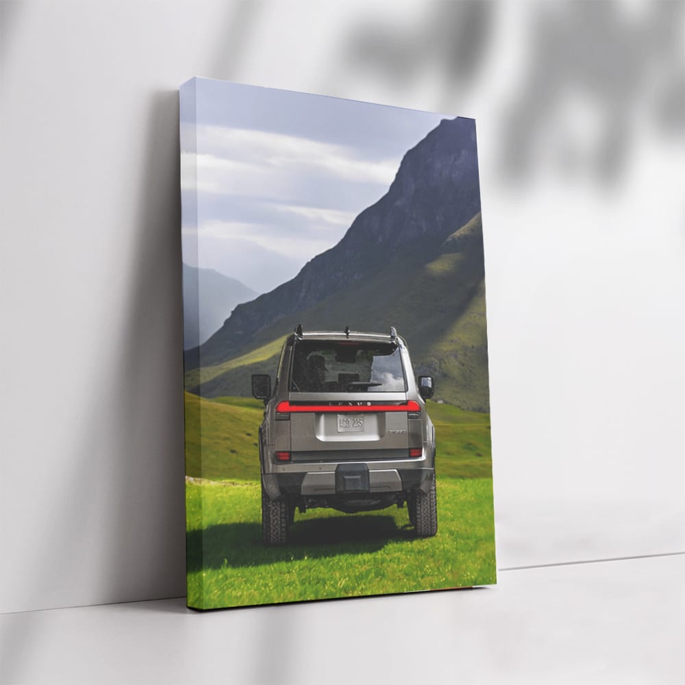 Lexus GX in Majestic Mountain Landscape - Rugged Luxury SUV