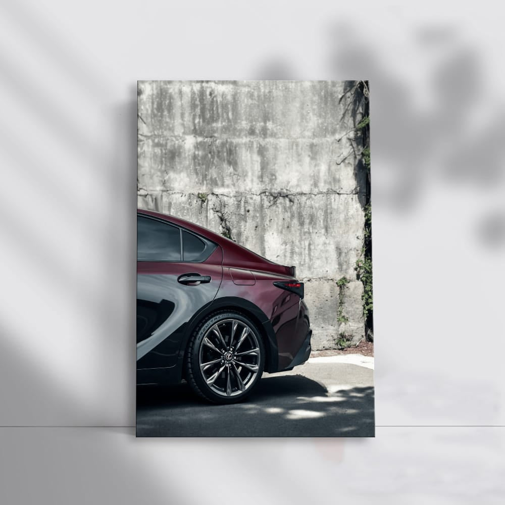 2023 Lexus IS F-Sport by Concrete Wall - Sleek Performance