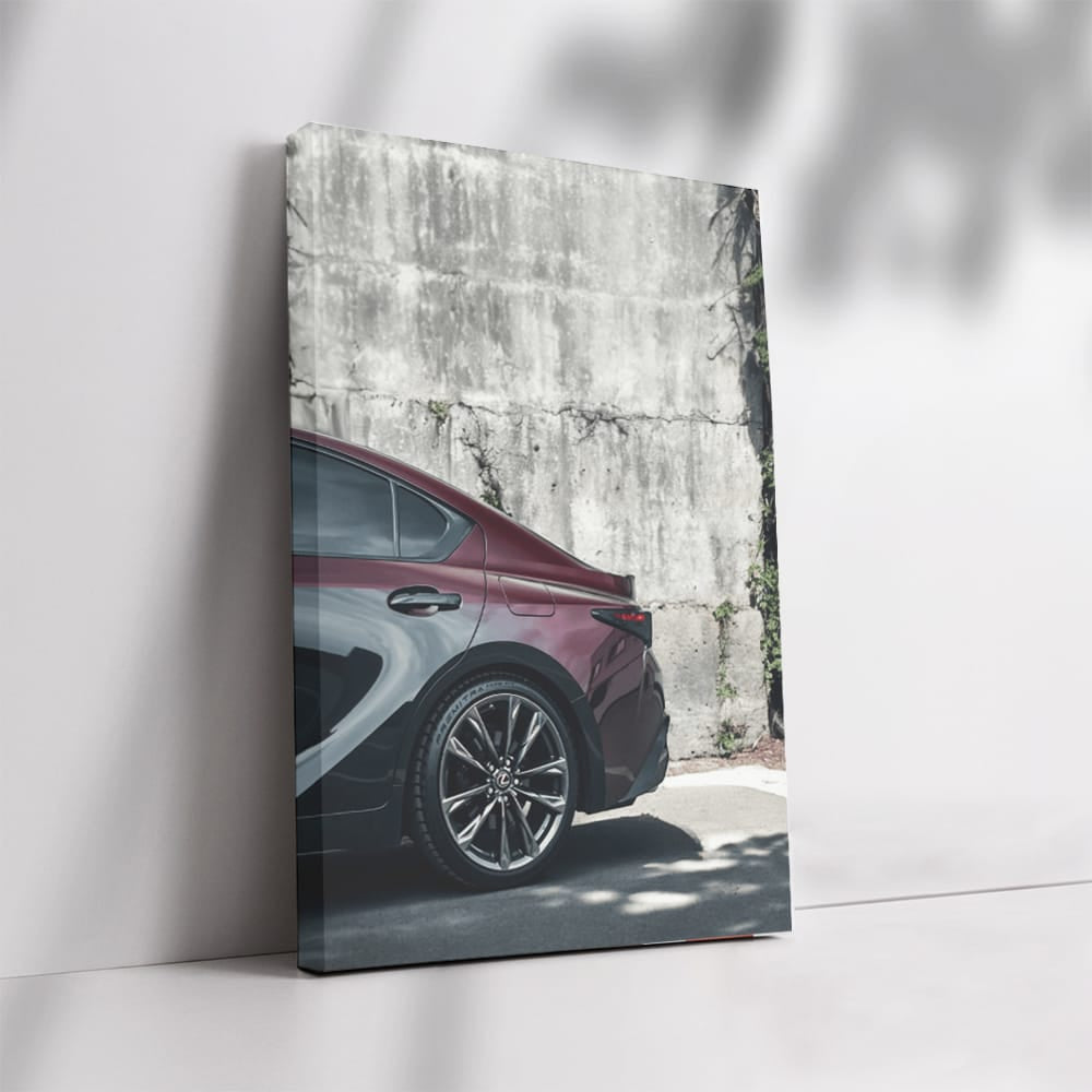 2023 Lexus IS F-Sport by Concrete Wall - Sleek Performance