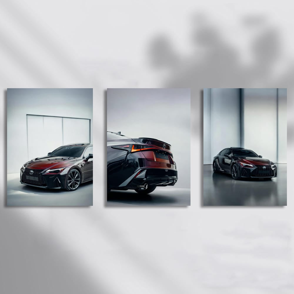 Lexus IS F-Sport 2023 Parking Set of 3