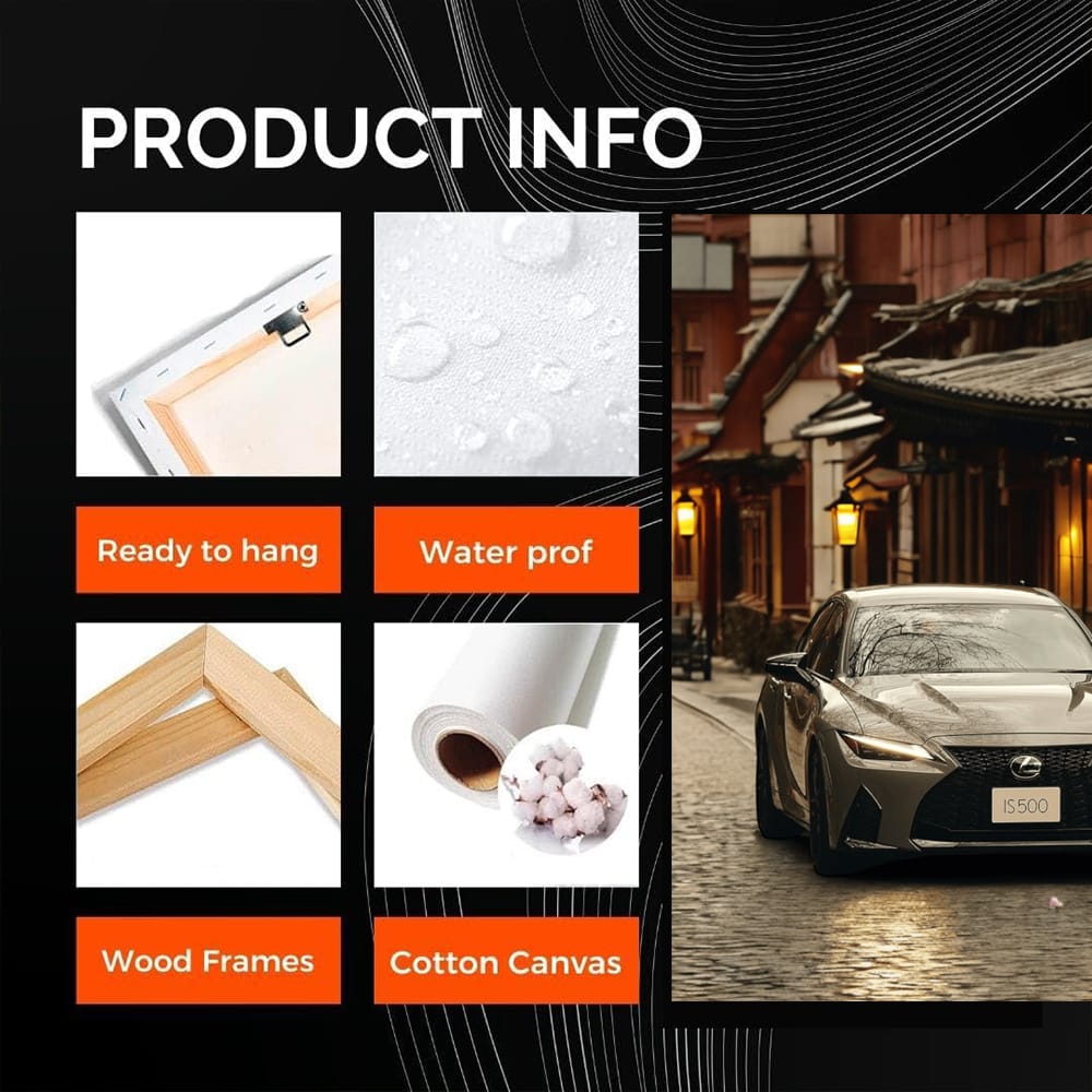 Lexus IS Cruising Kyoto Streets - Sleek Elegance in Motion