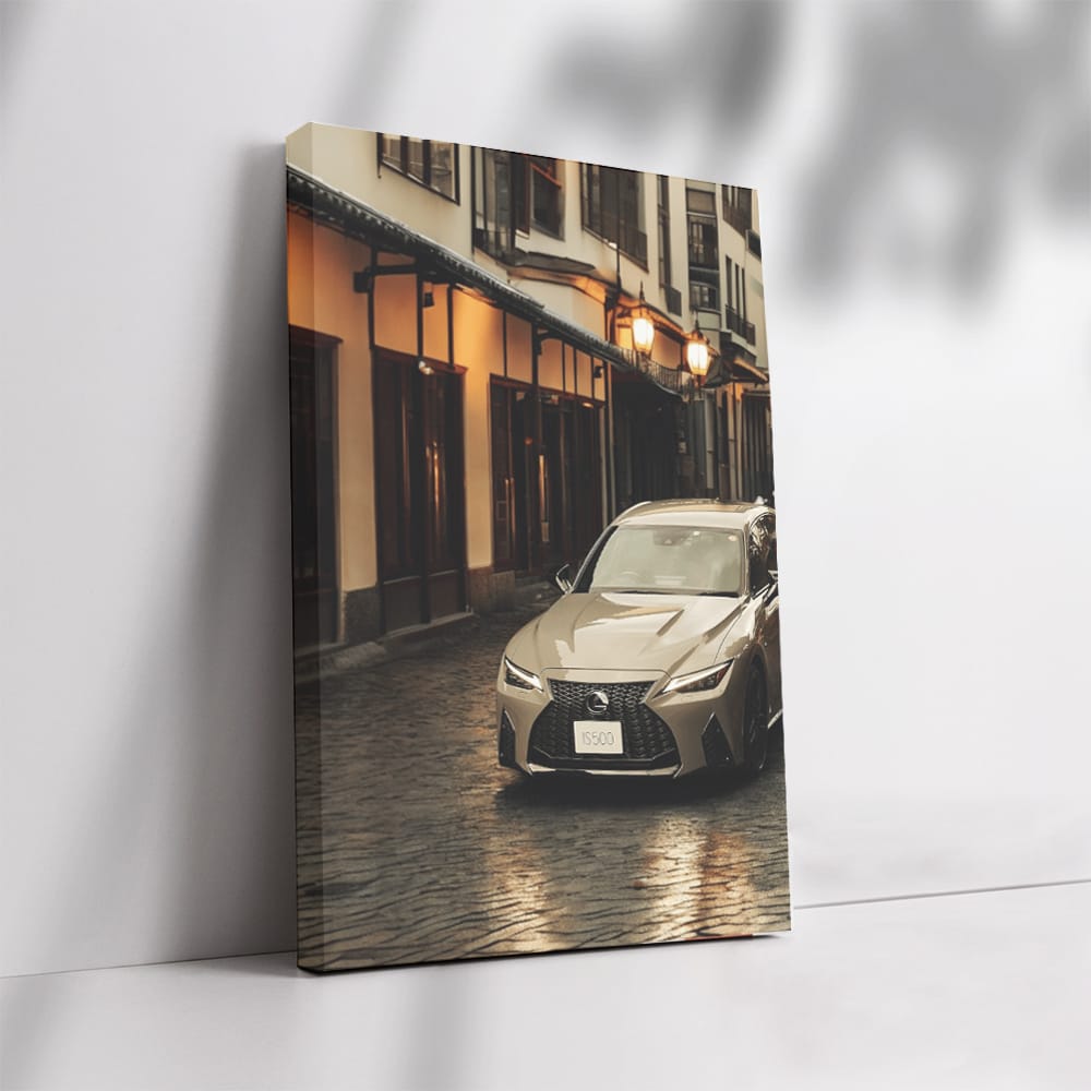 Lexus IS Cruising Through Kyoto Streets - Elegance in Motion