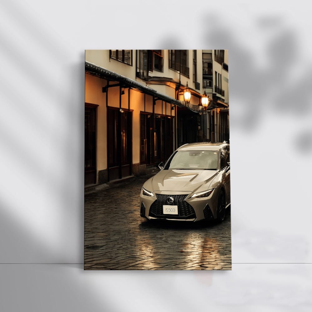 Lexus IS Cruising Through Kyoto Streets - Elegance in Motion
