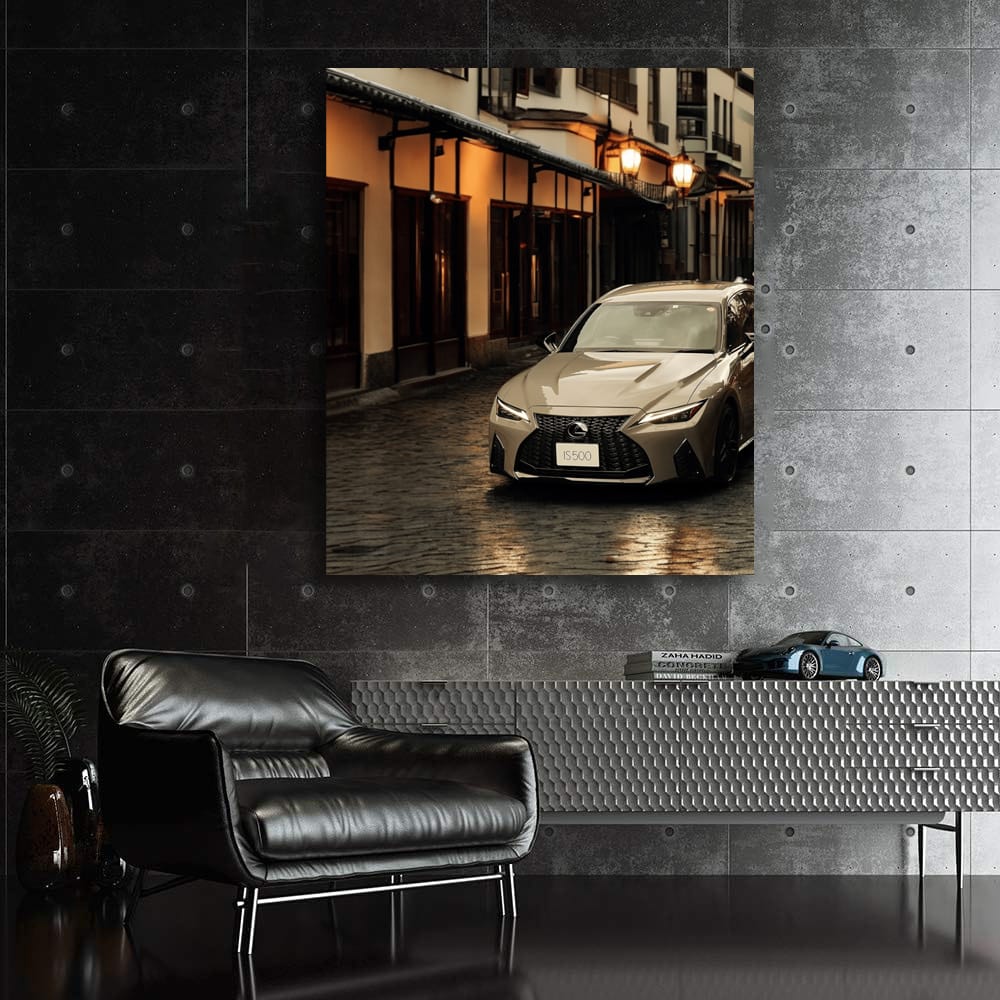 Lexus IS Cruising Through Kyoto Streets - Elegance in Motion