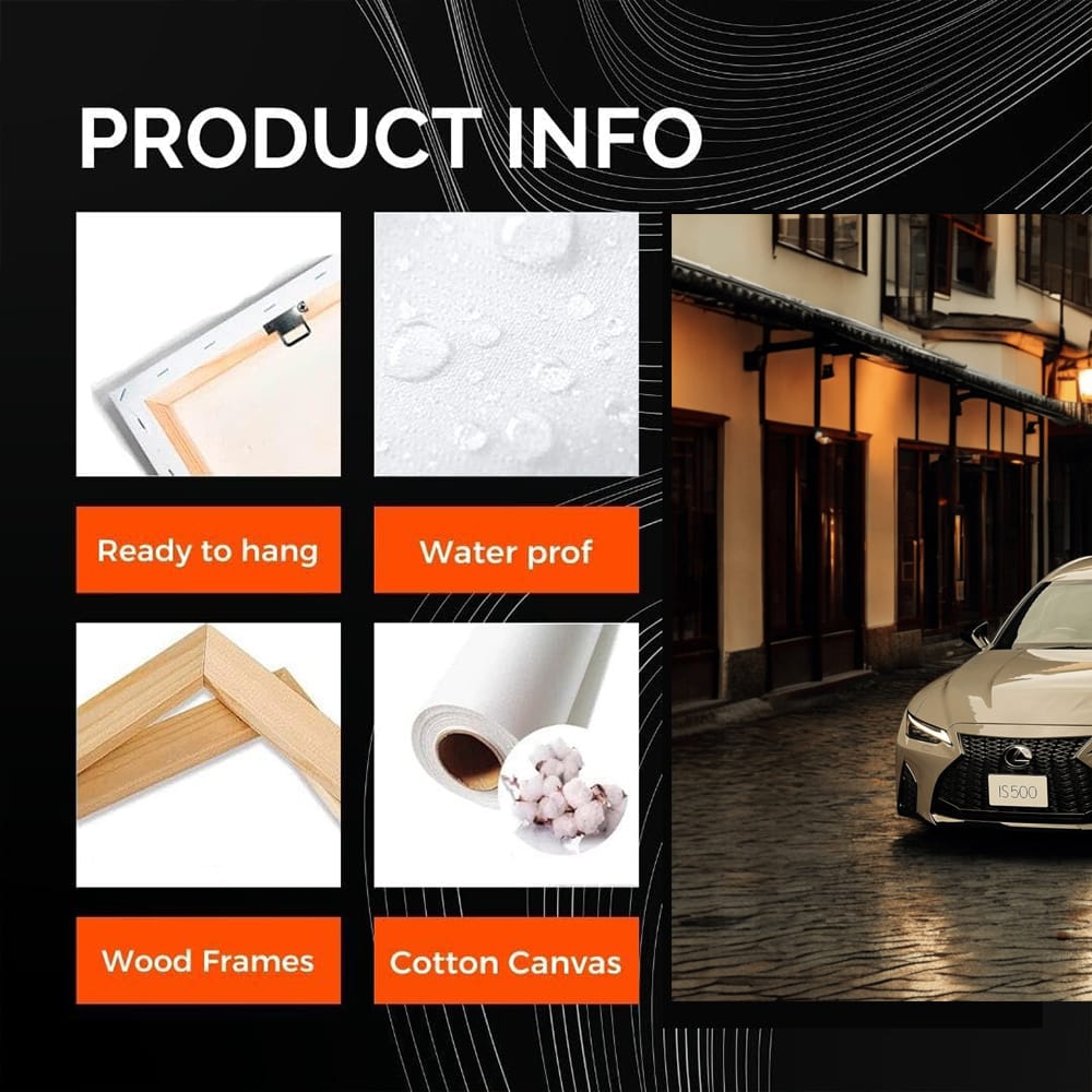 Lexus IS Cruising Through Kyoto Streets - Elegance in Motion