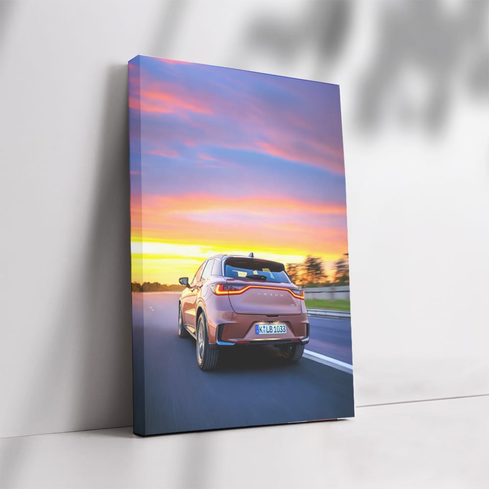Lexus LBX at Dusk - Elegant Design, Timeless Style