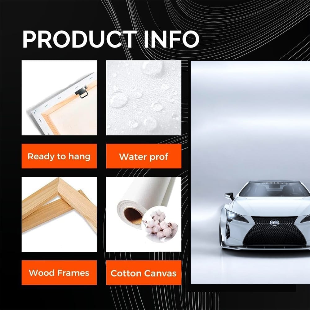 White Lexus LC500 in Parking - Elegance Meets Power