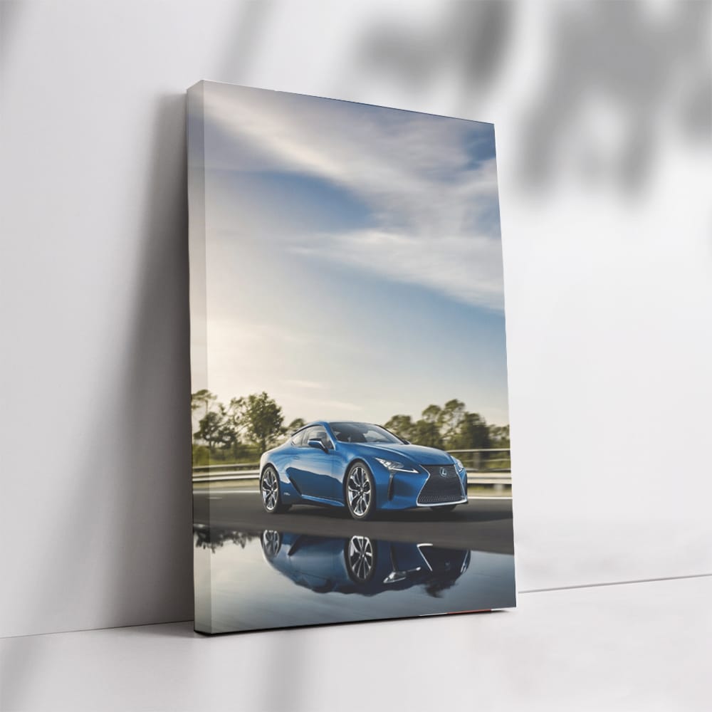 Lexus LC 500h in Action - Fusion of Elegance and Performance