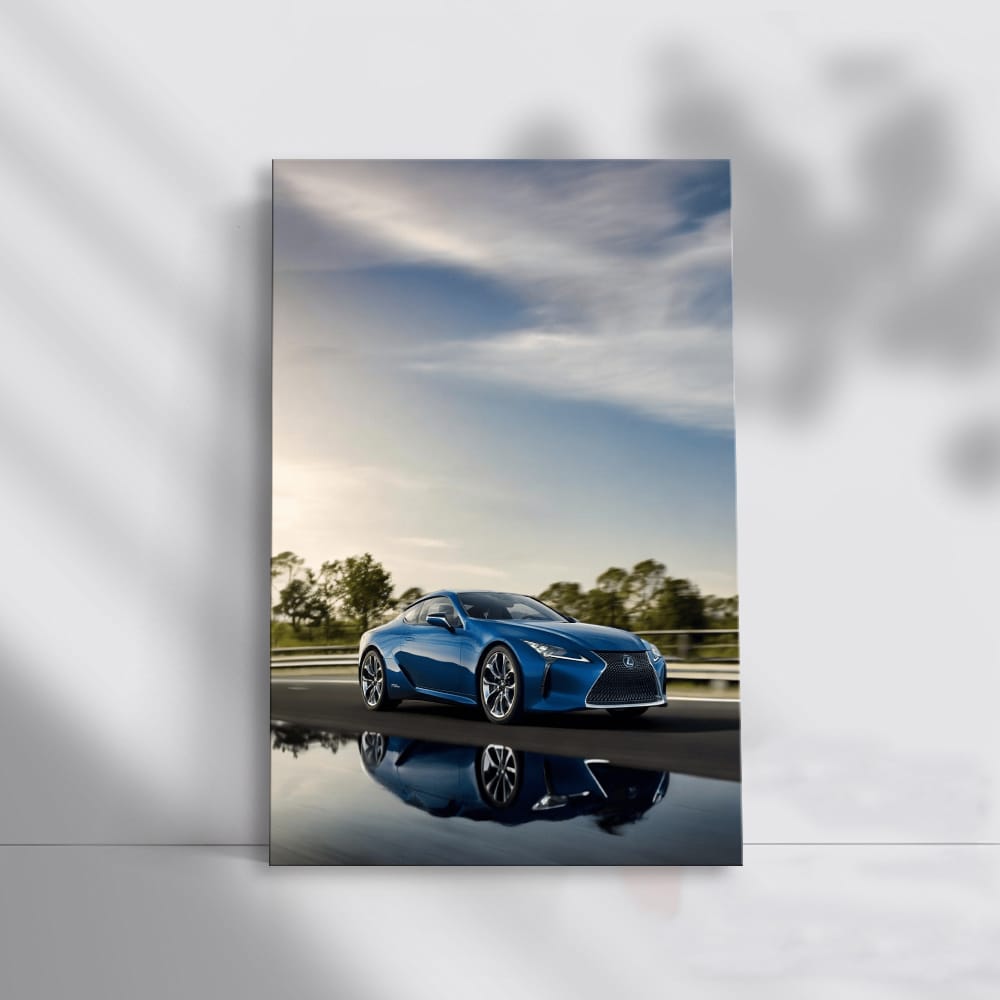 Lexus LC 500h in Action - Fusion of Elegance and Performance