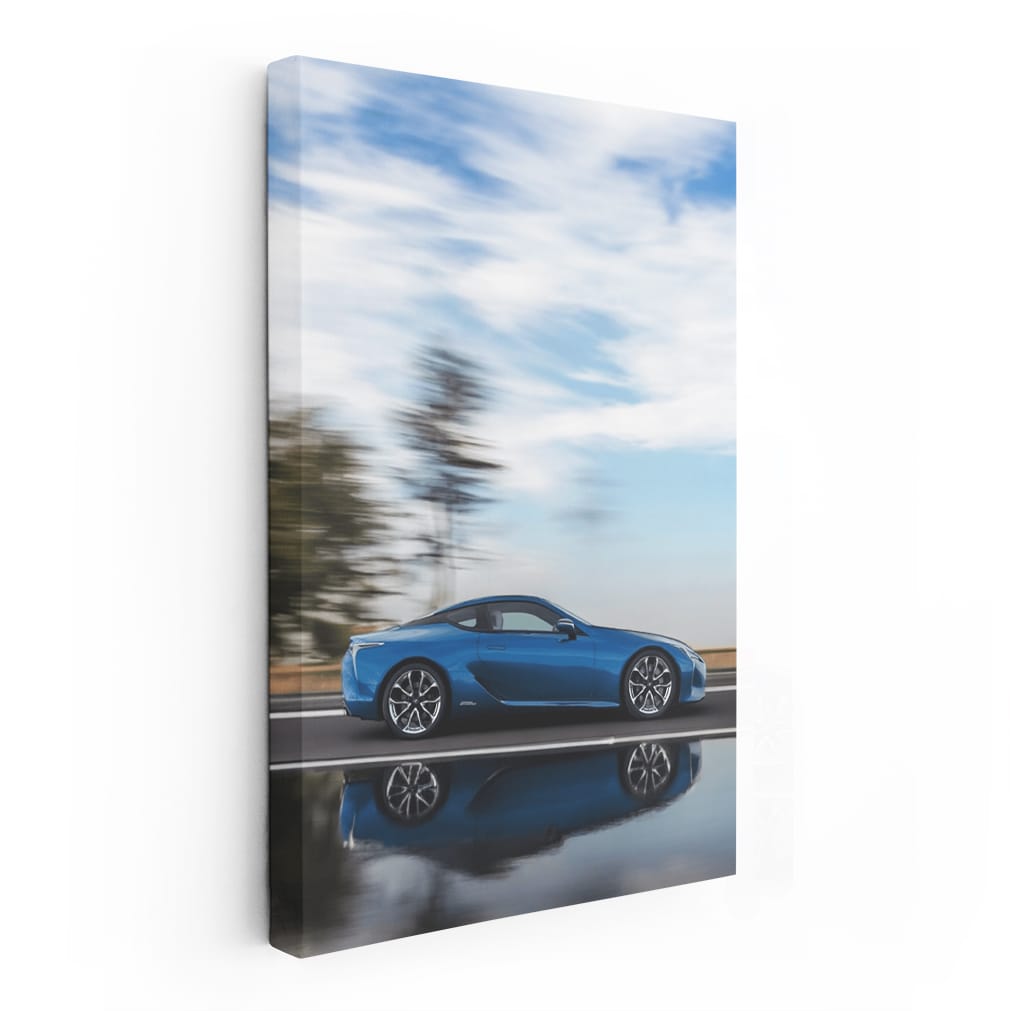 Lexus LC 500h Cruising Highway - Luxury in Motion
