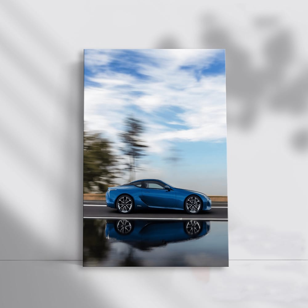 Lexus LC 500h Cruising Highway - Luxury in Motion
