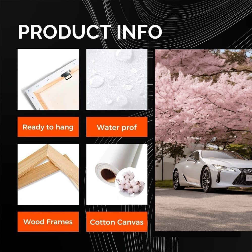 Lexus LC 500h Sakura - Elegance in Motion