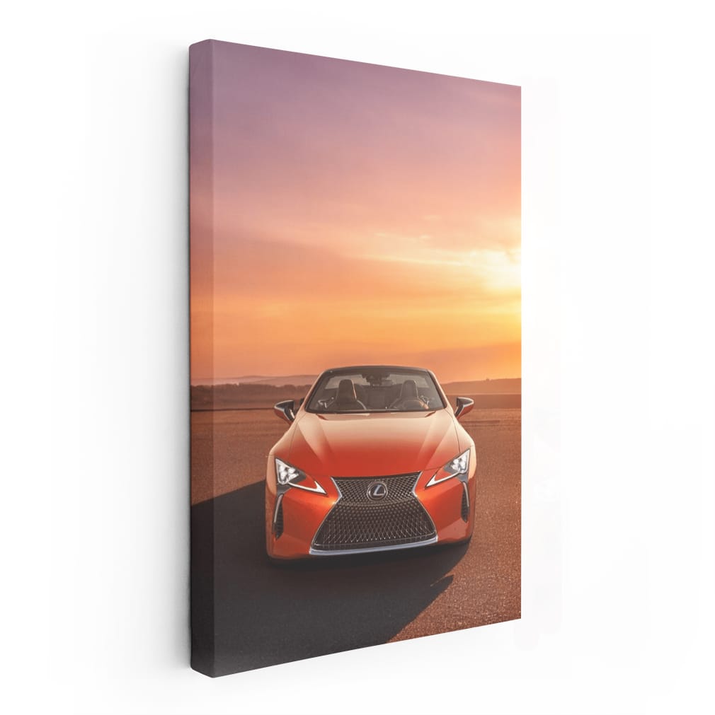 Lexus LC 500h at Sunset - Fusion of Luxury and Performance