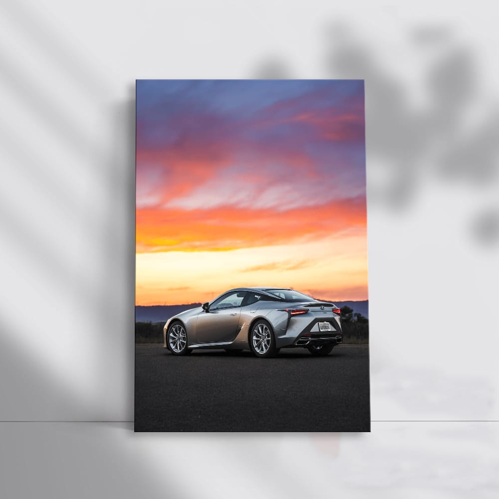 Lexus LC 500h Sunset - Elegant Power and Style