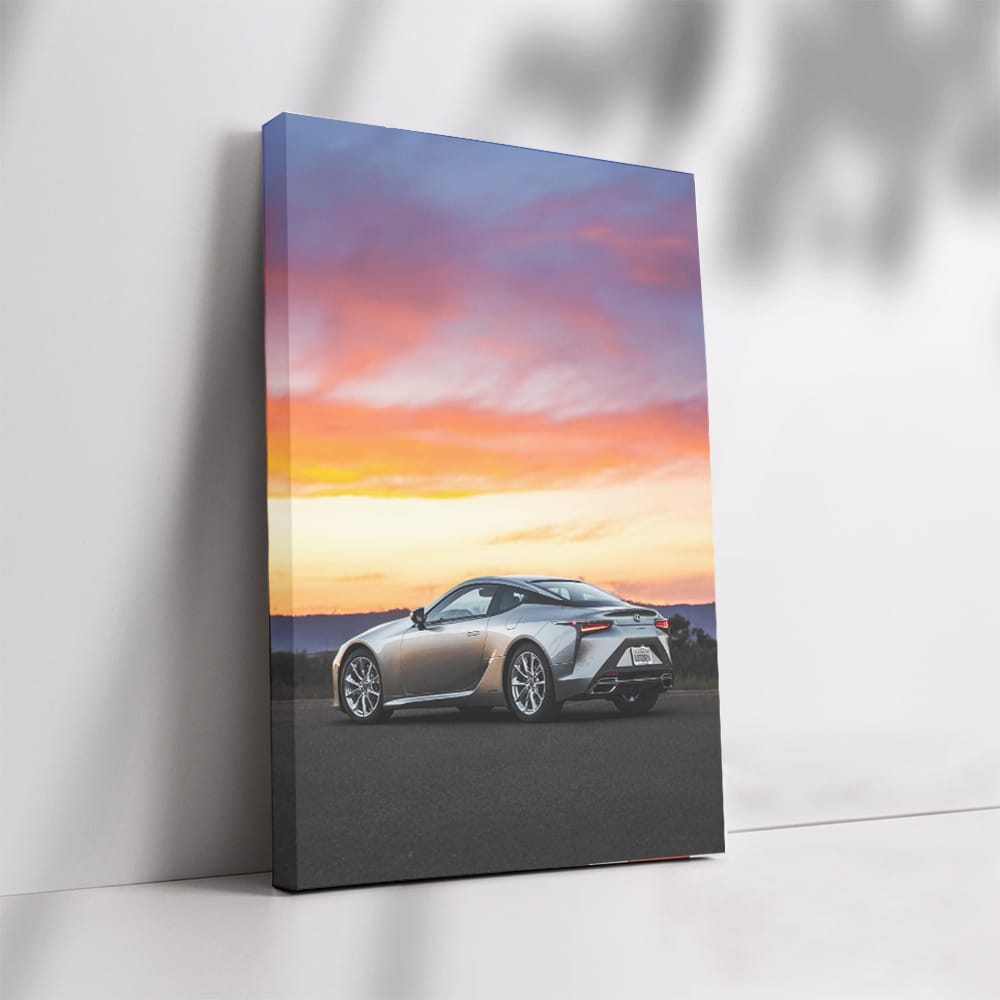 Lexus LC 500h Sunset - Elegant Power and Style